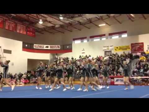 Comstock Park Competitive Cheer Round 3 Jan. 19, 2013