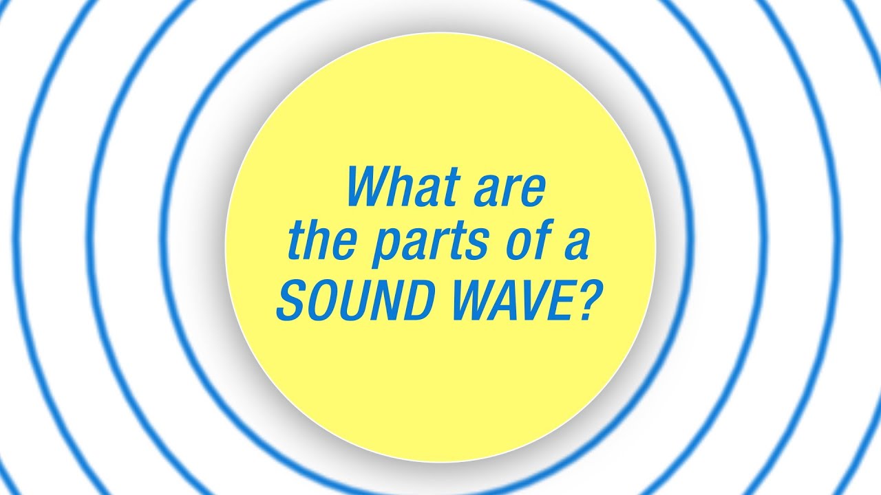 What are the parts of a sound wave?