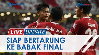 Sorak Timnas Indonesia seusai Tumbangkan Singapura 4-2, Kini Siap Bertarung ke Final Piala AFF 2020