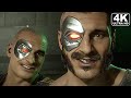 Kano Tricks Kabal Into Helping Him Scene 4K ULTRA HD MORTAL KOMBAT 11
