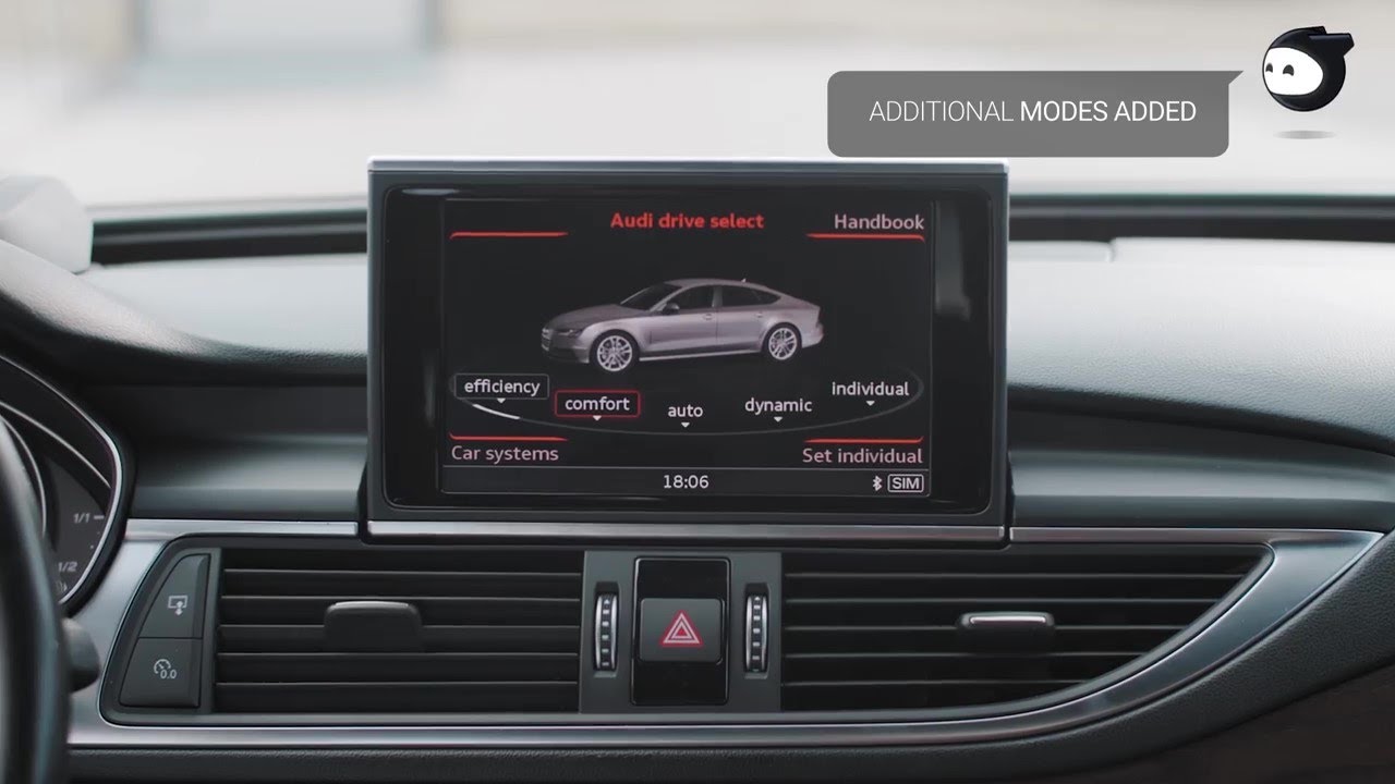 Adicionar modos adicionais ao Audi Drive Select
