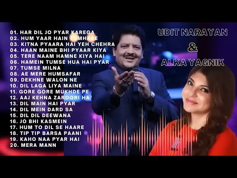 Top Hindi Romantic Songs - MP3 - Udit Narayan & Alka Yagnik - Nonstop