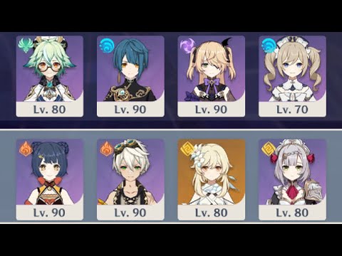 2.3 Spiral Abyss Floor 12 Clear 9 stars - 4 ★ Character and Weapons Only