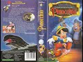 Walt Disney Pinocchio 1940 Bande Annonce Pub VHS 2000
