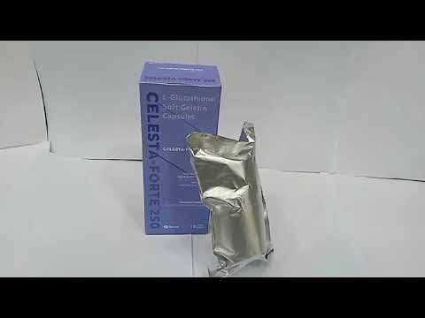 Celesta-forte 250 l-glutathione soft gelatin capsules