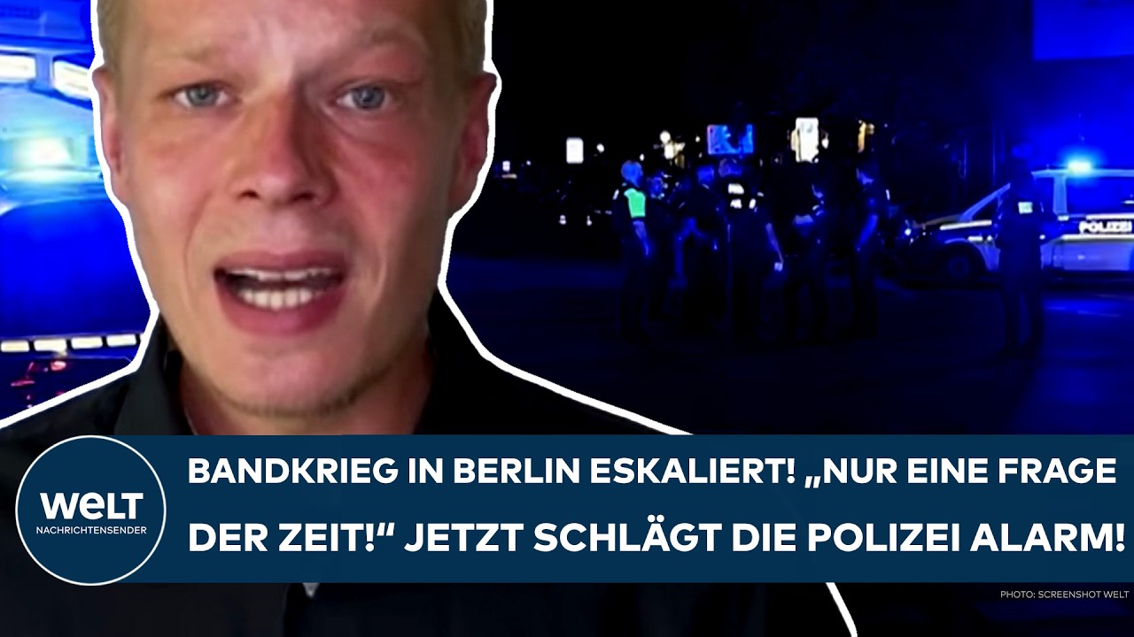BERLIN: Bandenkrieg eskaliert! "Nur eine Frage der Zeit, bis unschuldige Dritte ihr Leben verlieren"