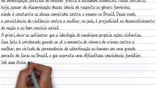 Redação Dissertativa Argumentativa Sobre Feminicidio