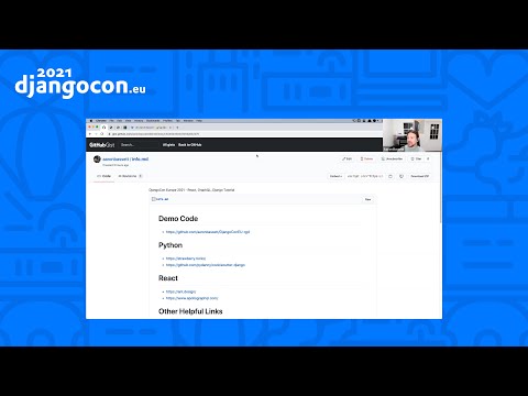 DjancoCon 2021 WorkShop |  Getting started with React, GraphQL, and Django | Aaron Bassett thumbnail