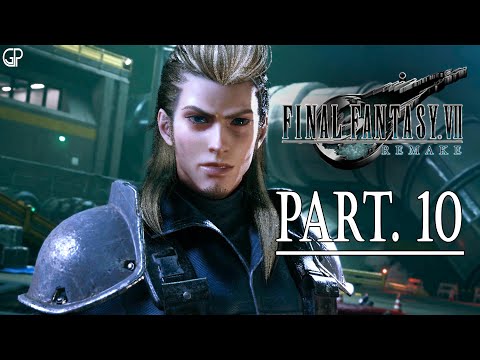 FINAL FANTASY 7 REMAKE Gameplay Walkthrough Part 10 FULL GAME [1080P 60FPS PS4] - No Commentary