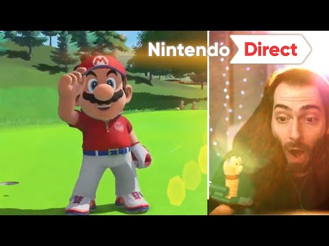 February Nintendo Direct LIVE Reaction (Smash DLC, Mario GOLF, Splatoon 3)