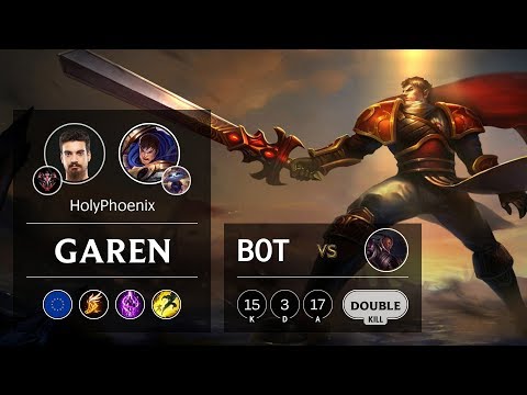 Garen Bot vs Lucian - EUW Grandmaster Patch 9.19
