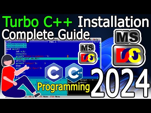 How to install Turbo C++ for C and C++ programming on Windows 10/11 [ 2024 Update ]