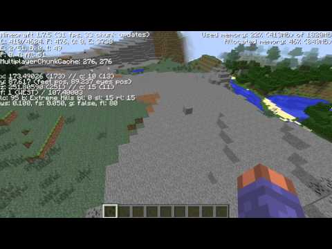 INSANE Minecraft Seed 1.7.10 for EPIC Hills