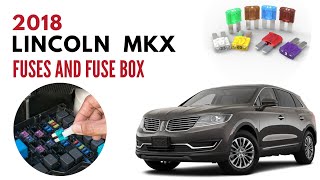 Lincoln MKX Fuse Box diagram and location (2014 - 2018) User Guide