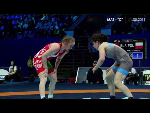 Final 3-5 WW 50 kg KSENIYA STANKEVICH (BLR) - ANNA LUKASIAK  (POL)
