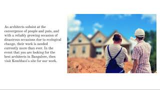 Best Architects in Bangalore