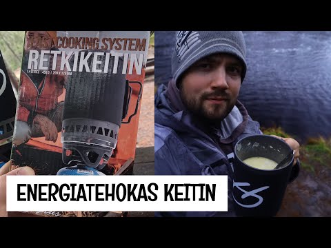KEITETÄÄN LOHIKEITTO JOKIVARRESSA - HAGHUS T14 RETKIKEITIN