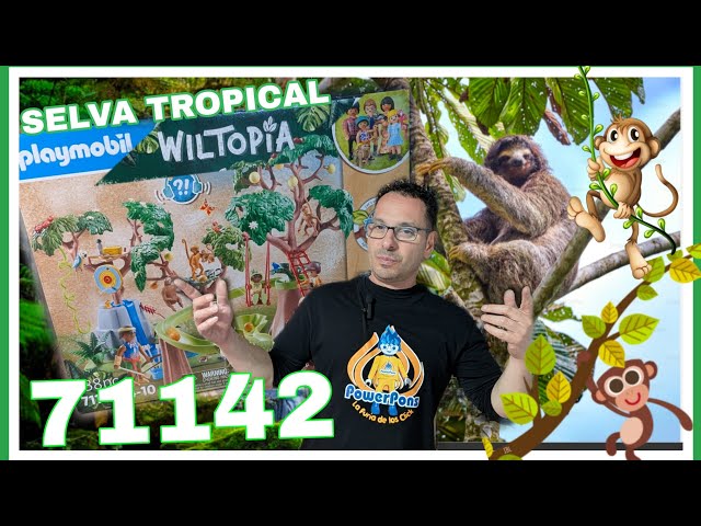 Vídeo relacionado con PLAYMOBIL Wiltopia 71142 Parque Infantil Jungla Tropical, a Partir de 4 años