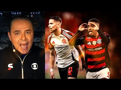 7 NARRAÇÕES MAIS EMOCIONANTE DO Luiz Roberto nos gols do Flamengo 