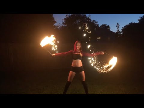 Sparkle Fire Poi