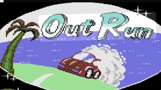 Outrun on the C64 - last one before my hols lol 😎 🌞 