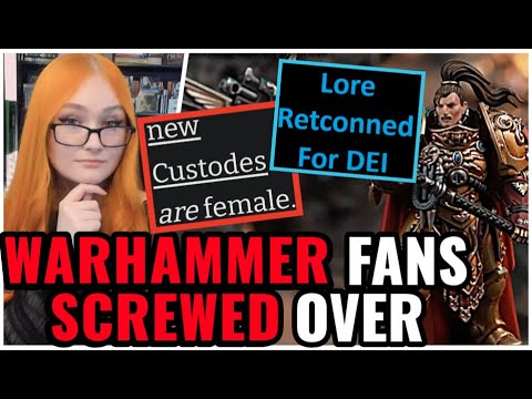 Female Custodes Retcon OFFICIAL, Games Workshop DESTROYED For Doubling Down On Warhammer Changes