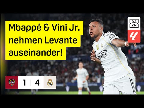 Levante - Real Madrid | 6. Spieltag | LaLiga | DAZN Highlights