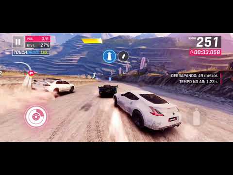 Asphalt 9 no moto g8 Power.