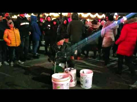 Street Artist's |Best Performance On New-Year Night || 2020 Toronto Canada