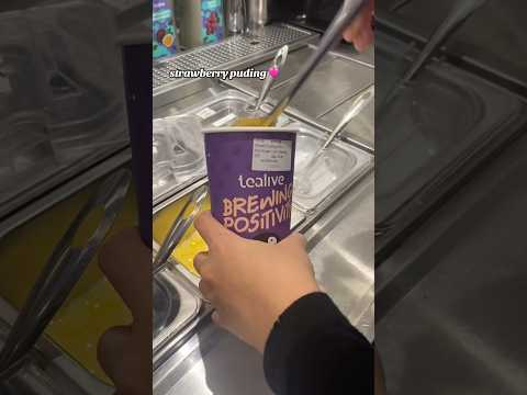 Strawberry Pudding Smoothie 🍓