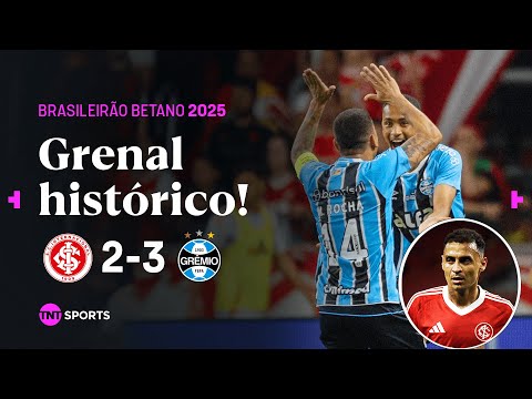JOGO MALUCO! ALAN PATRICK FAZ 2 GOLS, PERDE PÊNALTI E GRÊMIO GANHA JOGAÇO | INTER 2 X 3 GRÊMIO