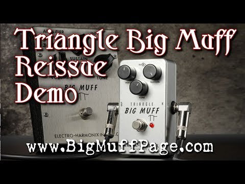 Electro-Harmonix Triangle Big Muff Reissued Fuzz Pedal