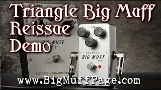 Video thumbnail for Triangle Big Muff Reissue Demo by Kit Rae