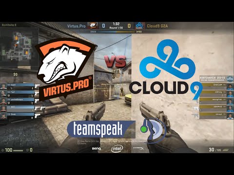 [POL] [POV] Virtus.Pro vs Cloud9 @ ESL One Katowice 2015 [50fps]