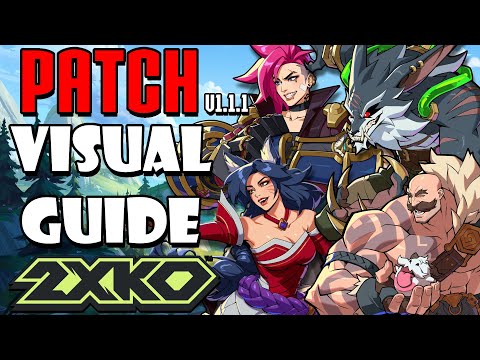 The Visual Guide to 2XKO's Big Launch Balance Patch!