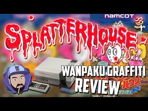 Splatterhouse Wanpaku Graffiti Review for NES - HAPPY HALLOWEEN! | RGT 85