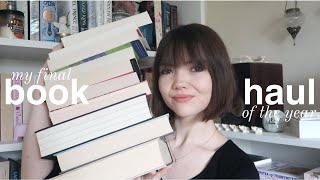 the last book haul of the year hehe