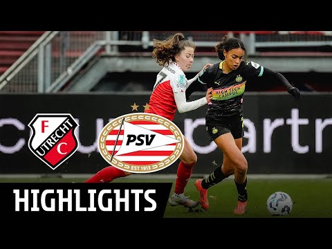 HIGHLIGHTS | PSV Vrouwen gaat de strijd aan met FC Utrecht in Stadion Galgenwaard 🏟️