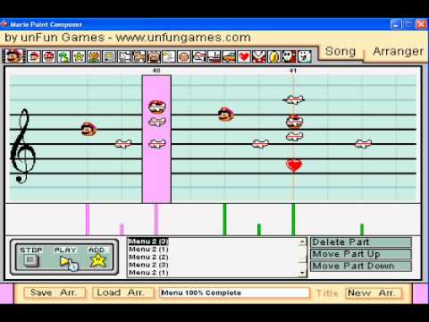 Mario Paint: Menu Theme 2- Kirby's Return to Dream Land
