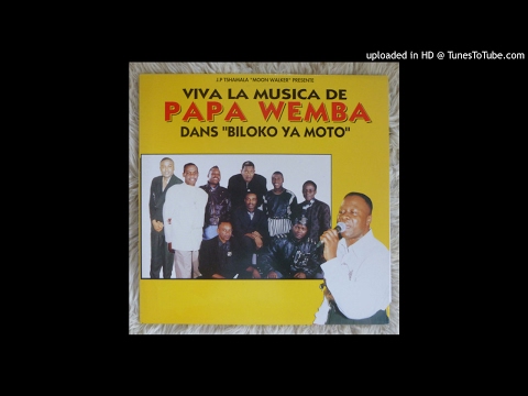 Papa Wemba and Viva La Musica - Biloko Ya Moto Full LP (90,s 1990, Congo Afro World Music Rumba )