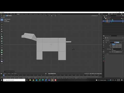 Blender Basics 5 using Mirror Modifier