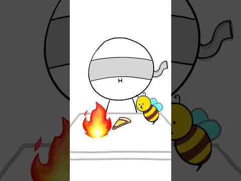 Sim ou Não? Pizza Edition #shorts #animação