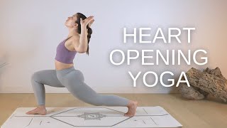 10 Min Heart Opening Flow - Vinyasa Yoga for spine flexibility and mobility