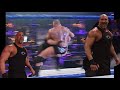 Goldberg Spears Lesnar No Way Out 2004