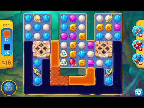 Fishdom Easy Level 10401 (with ingame Double Bomb Boosters) @choraelmin