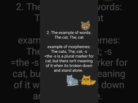 Words VS Morphemes ‐ Liyana Mazaya Asfa(K2221045)
