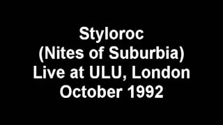 Pulp - Styloroc (Nites of Suburbia) - Live at ULU, October 1992.