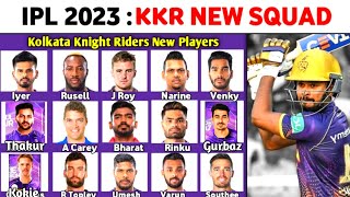 IPL 2023: KKR Team Current Full Squad & Playing 11 For IPL 2023 | KKR New Squad & Playing 11|kkrnews