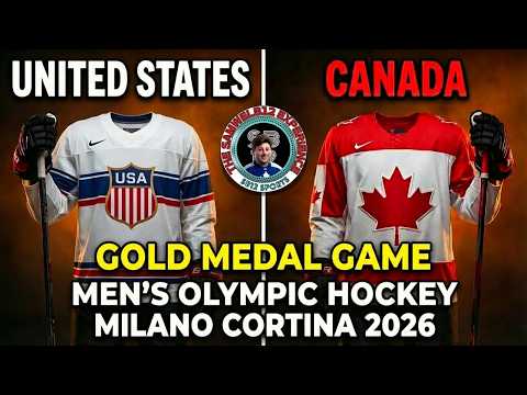 🔴 CANADA vs United States Live Men's Olympic Hockey Gold Medal Game - Reactions!