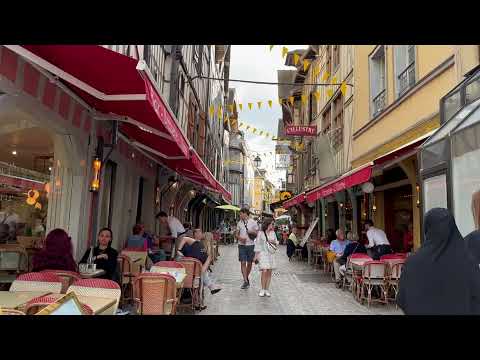 The Beautiful old city at Troyes in France